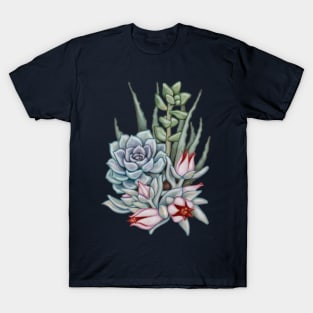 Midnight Succulents T-Shirt